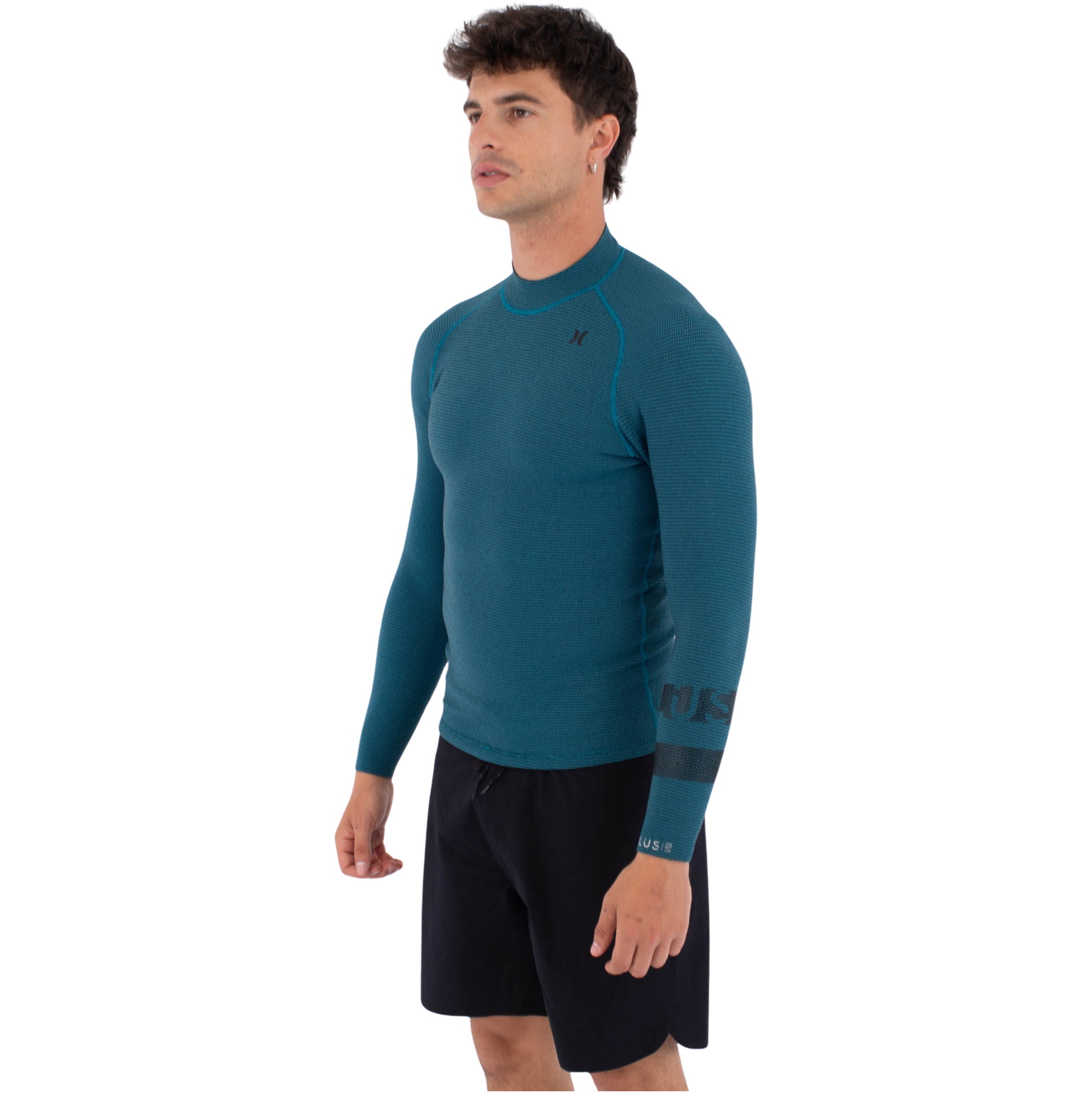2026 Hurley Casaco De Fato De Mergulho Para Homem Plus Texture 1.5/ 1mm MSJ0013109 - Black / Azul-celeste